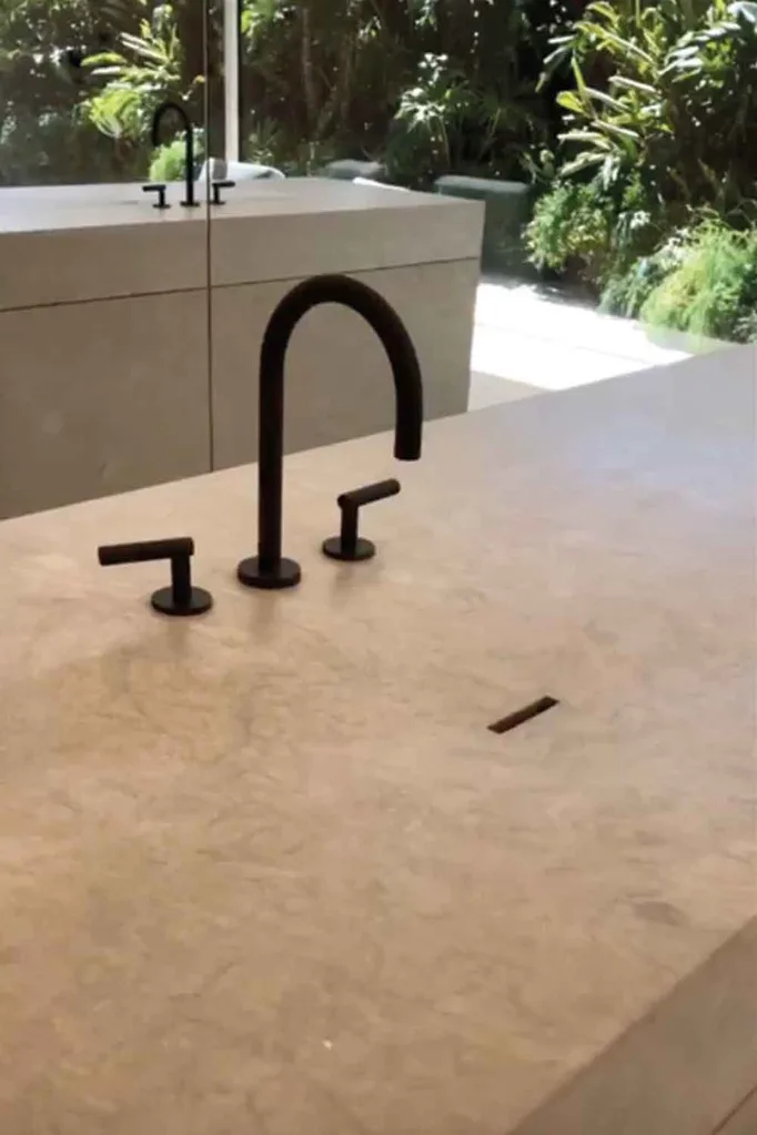 Kim Kardashian and Kanye West’s controversial bathroom sink