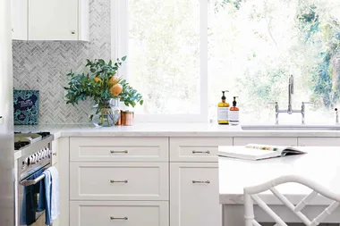 This Hamptons kitchen has a distinctive Australian style