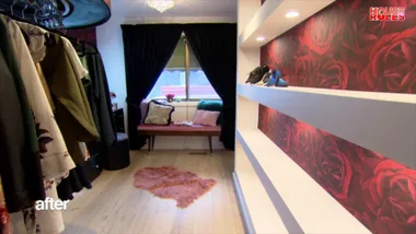 House Rules – Pete & Courtney Dressing Room Reveal