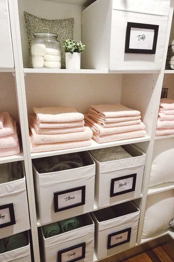 This Sydney mum’s linen cupboard is picture perfect