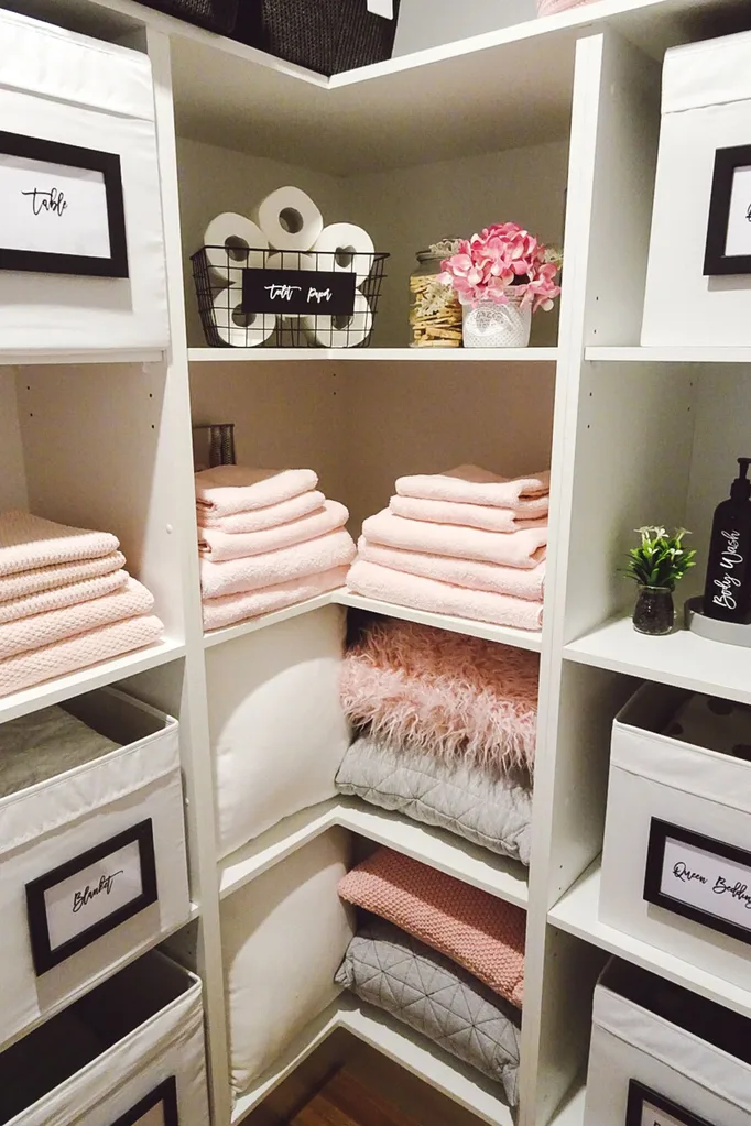 This Sydney mum’s linen cupboard is picture perfect