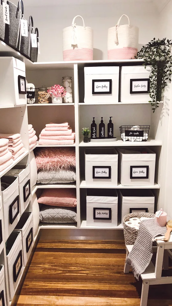 This Sydney mum’s linen cupboard is picture perfect