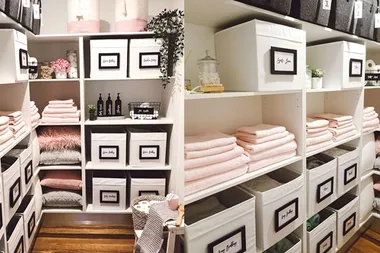 This Sydney mum’s linen cupboard is picture perfect