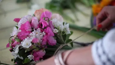 How to make a pretty posy