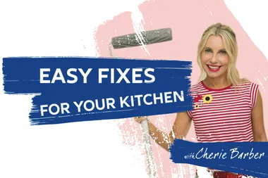 Kitchen makeover renovating tips with Cherie Barber