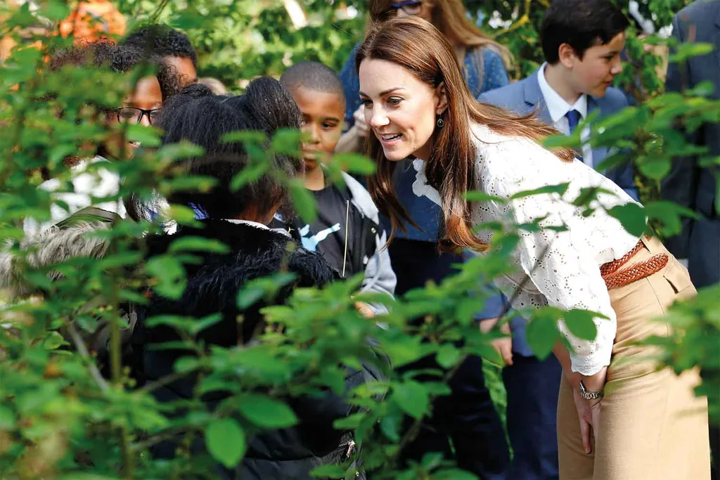 Duchess of Cambridge show garden at Chelsea Flower Show