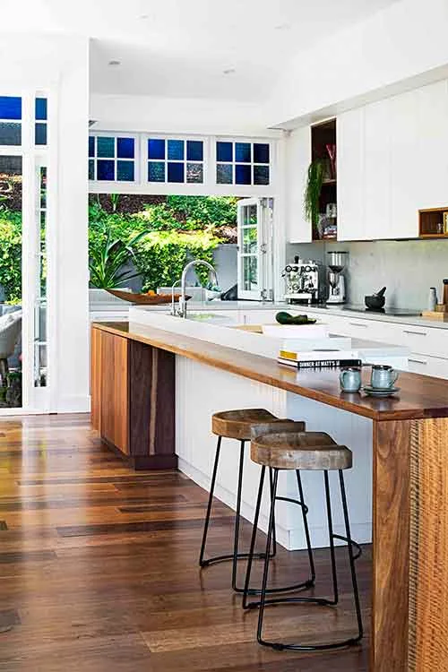 beach house kitchen