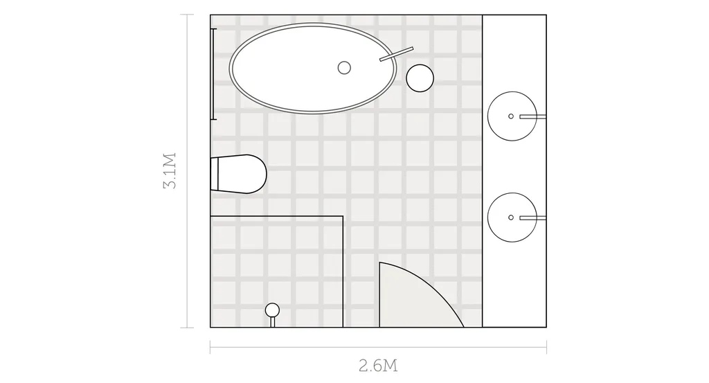 Bathroom layout | Home Beautiful Magazine Australia