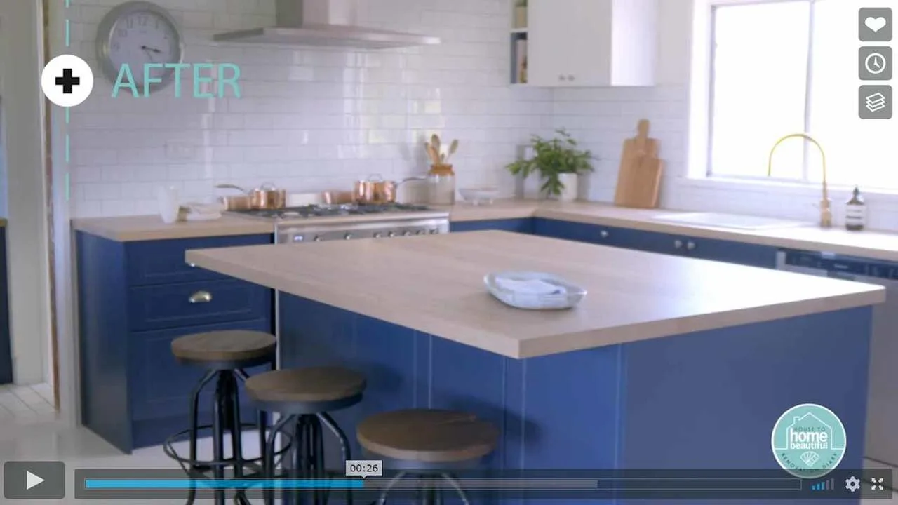 WATCH: Before and after country kitchen renovation