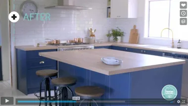 WATCH: Before and after country kitchen renovation