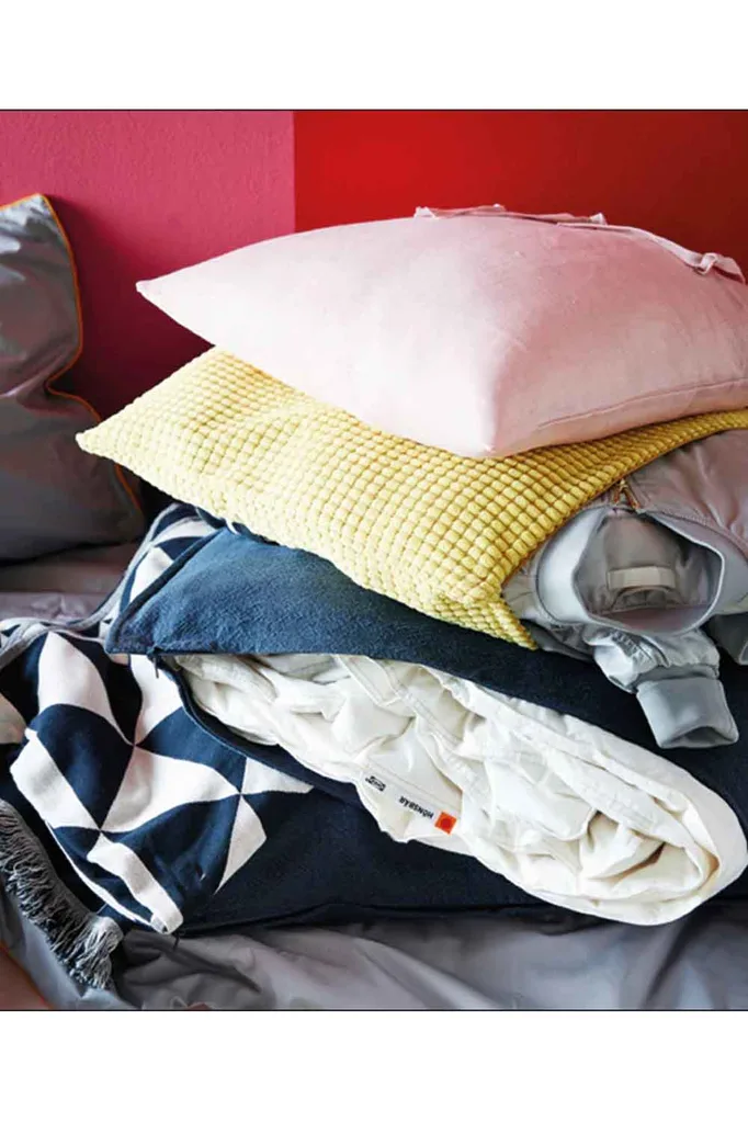 IKEA hack for storing summer clothes