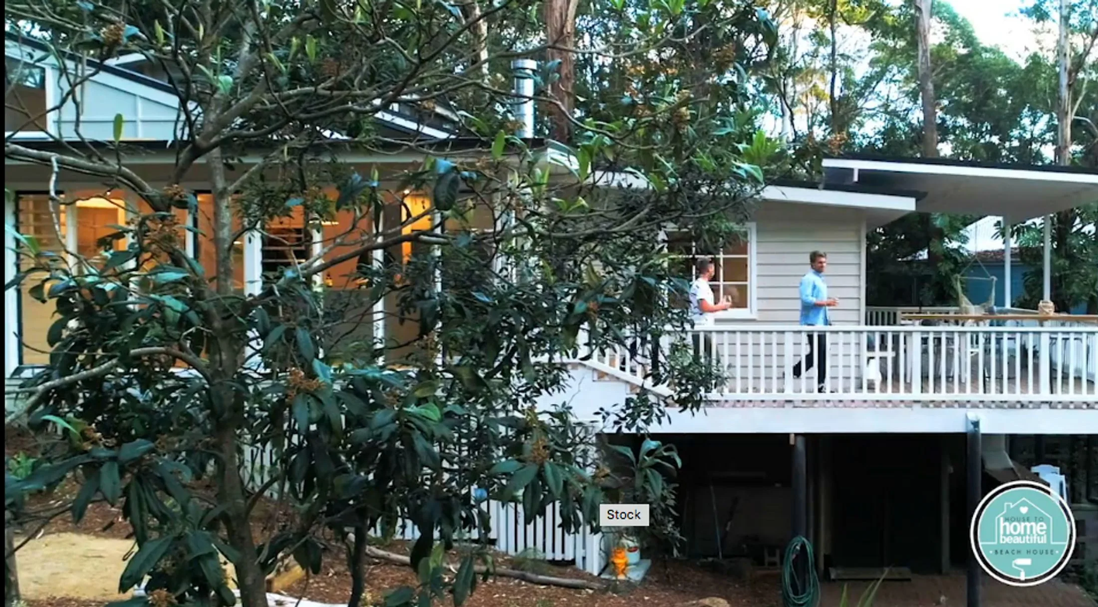 Watch: Beach house bliss on the deck