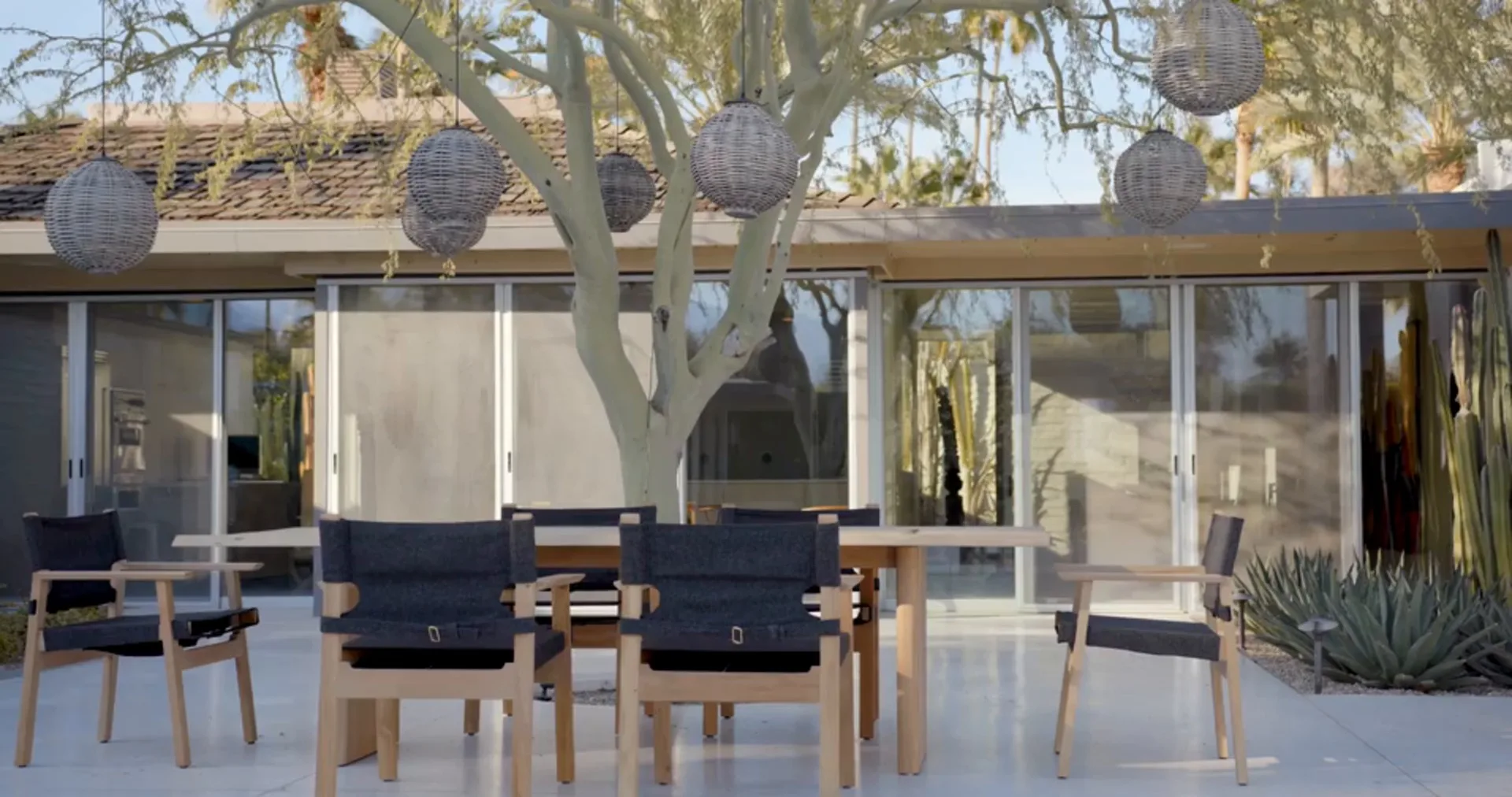 Martyn Lawrence Bullard x Harbour 1976 outdoor dining furniture range