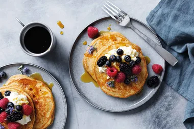 Better-for-you banana pancakes recipe