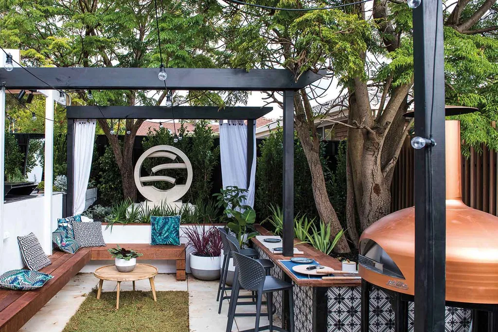 House Rules reveal: Lisa & Andy's backyard