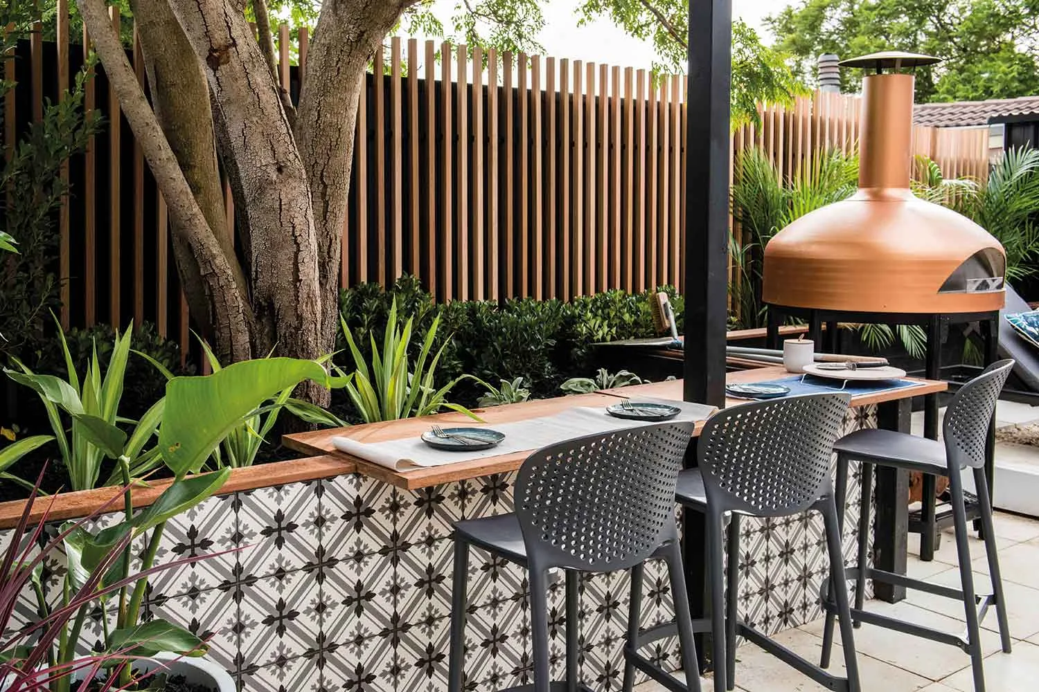 House Rules reveal: the first backyard challenge