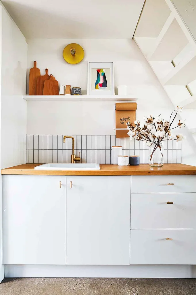 This adorable tiny home was created in a disused backyard shed