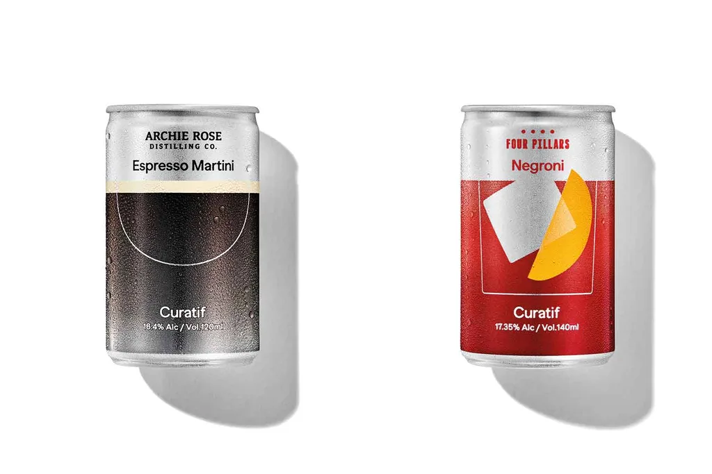 Introducing the Four Pillars Negroni and Archie Rose Espresso Martini in a can