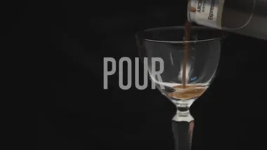 WATCH: Curatif shows how to pour an espresso martini