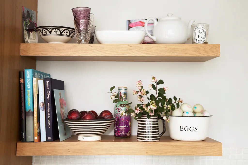 Open shelving is a trend that shows no sign of slowing down