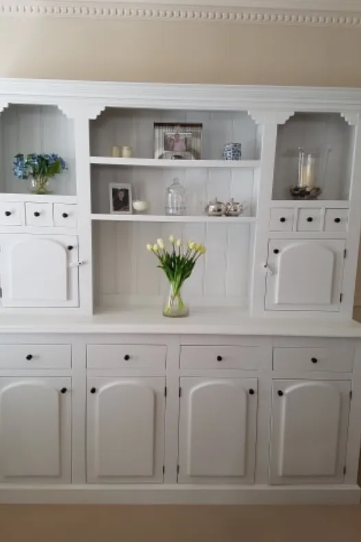 Country Style Cabinet Gets Amazing Hamptons Makeover