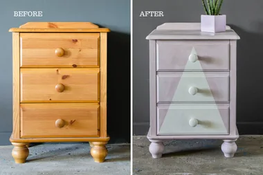 How to upcycle a chest of drawers