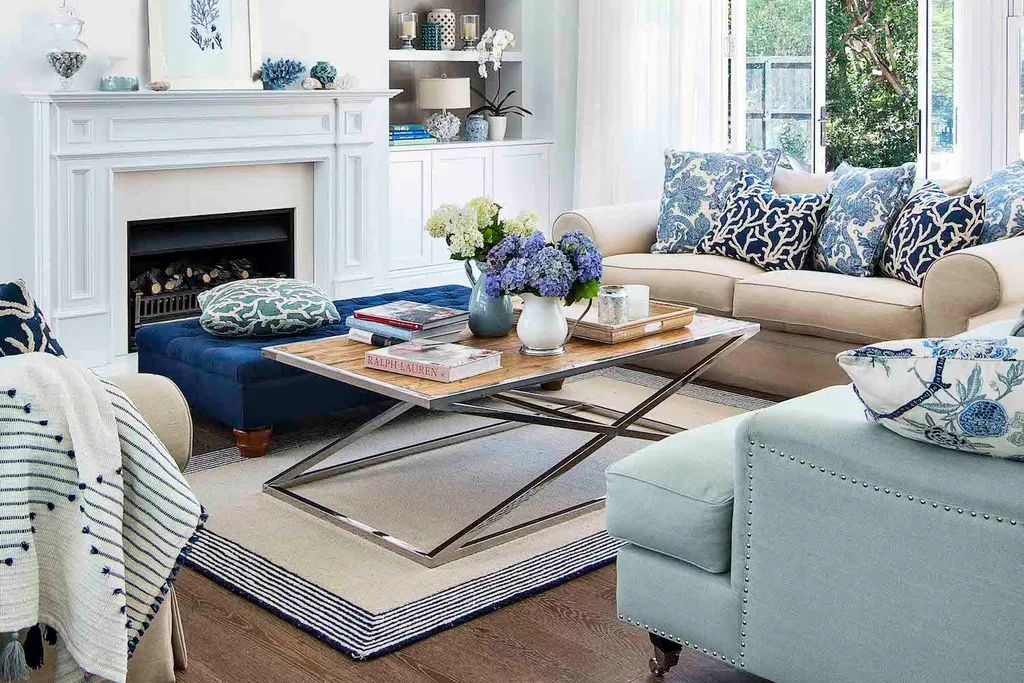 Hamptons style is clean, fresh, calm and neutral