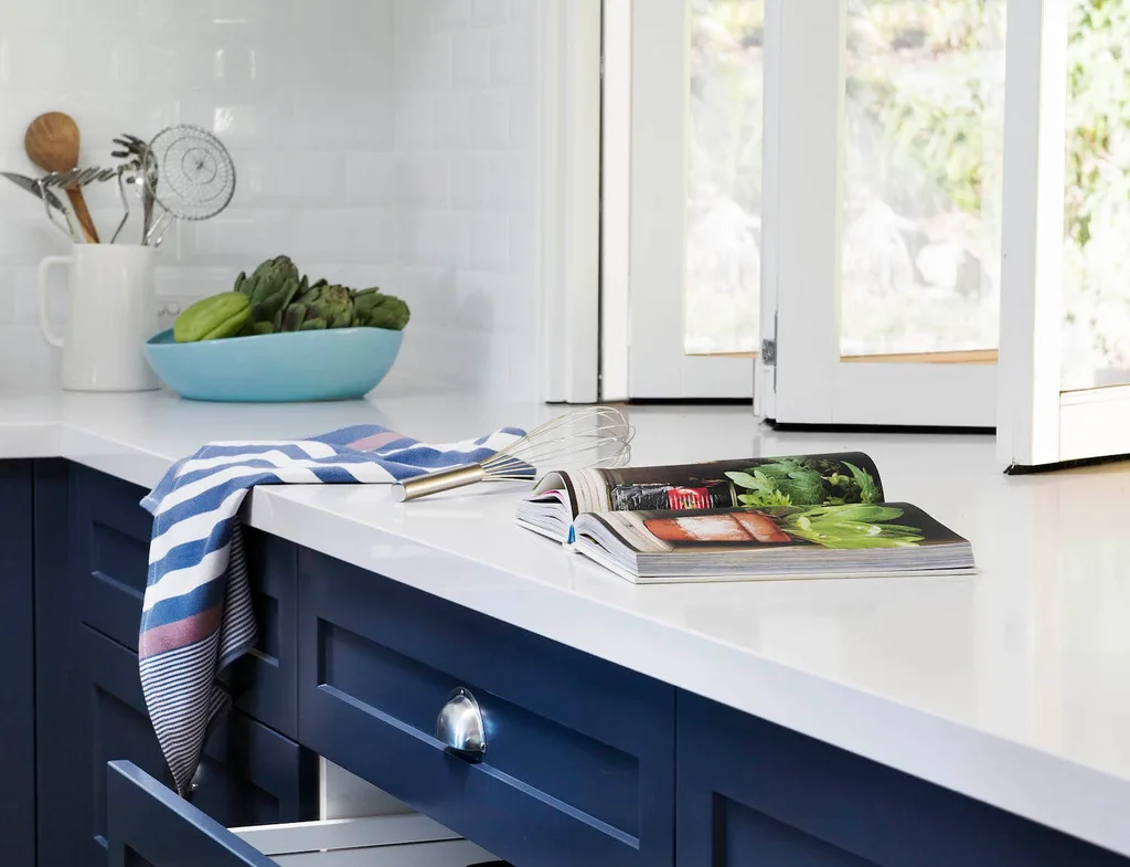 A classic benchtop gives you flexibility to update your styling regularly