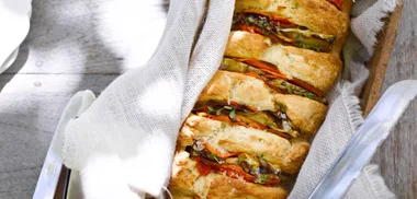 Pumpkin & artichoke bread