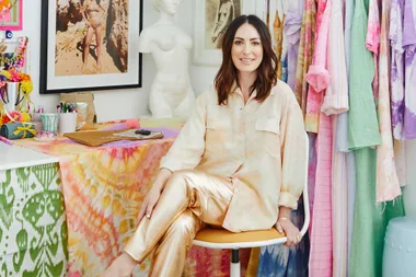 Sara Leonardi-McGrath launches her own tie-dye wearable art line