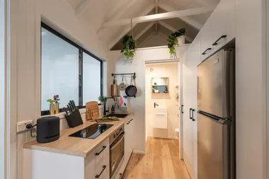 Tiny house setup with items available using an Amazon promo code
