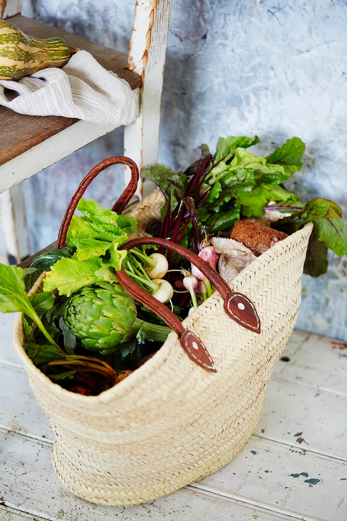 Food in basket