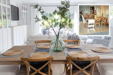 Amazing budget Hamptons home makeover