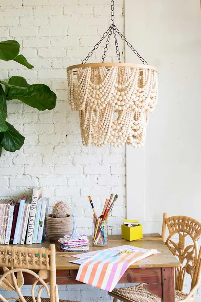 Beaded chandelier by the House that Lars Built