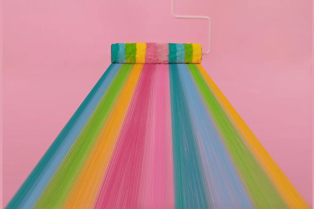 rainbow paint