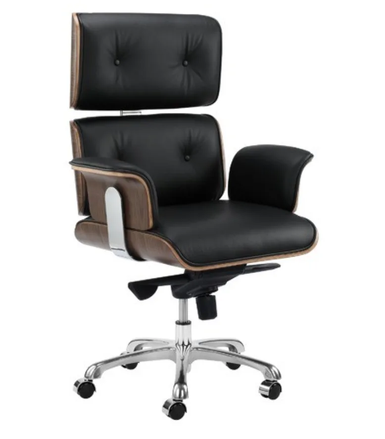 Eames Premium Leather Replica Executive Office Chair