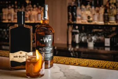 Westward Whiskey Cold Fashioned cocktail recipe