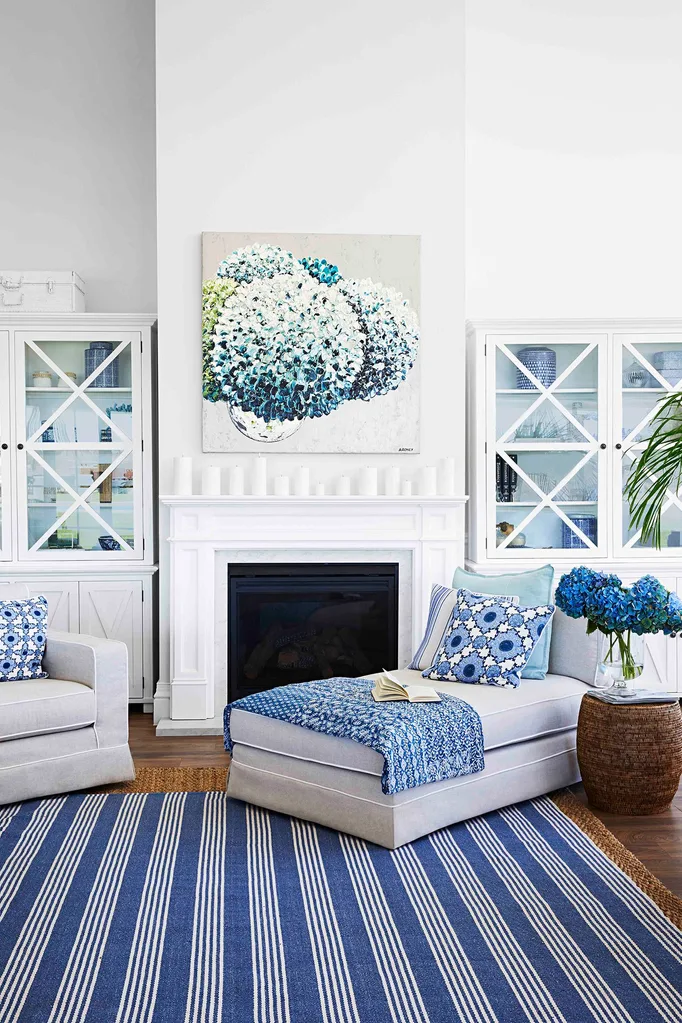 Hamptons living room