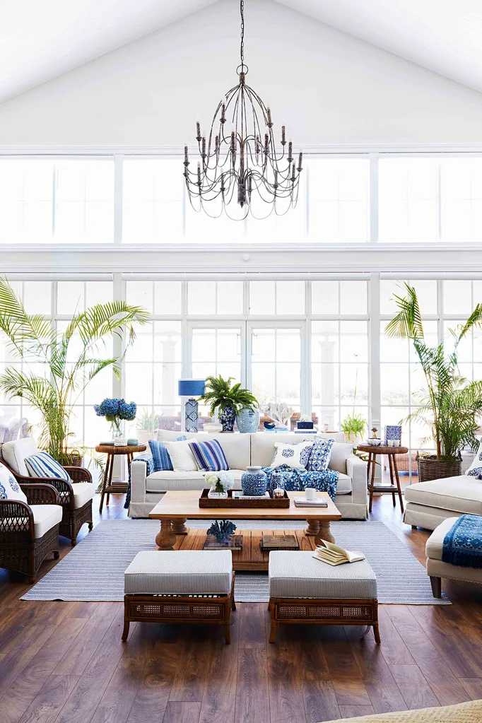 Hamptons living room