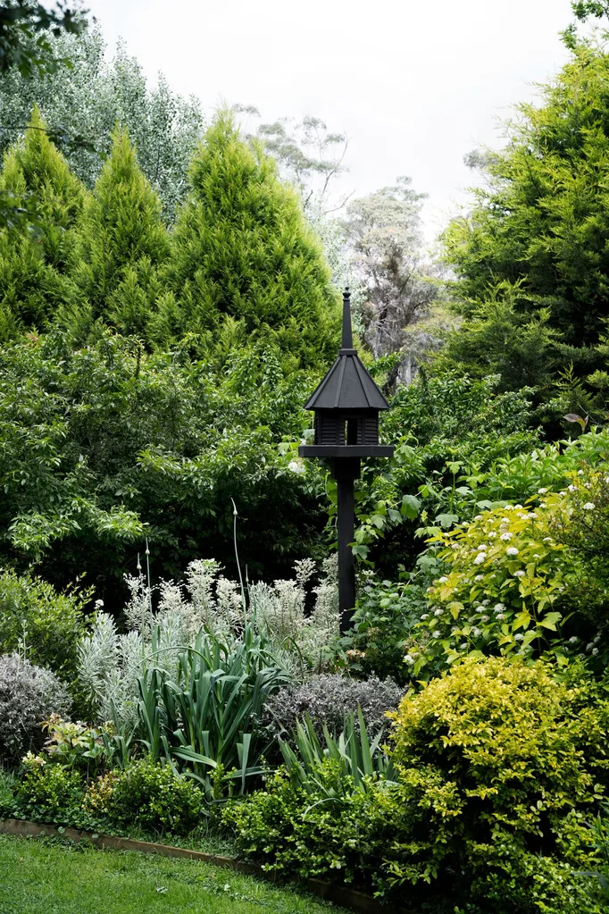 cottage garden bird house