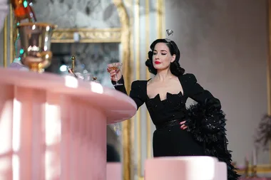 Peek inside Dita Von Teese’s surprising Los Angeles home