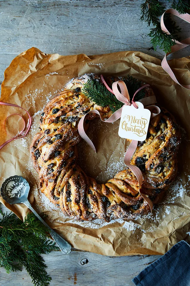 Christmas wreath stollen recipe