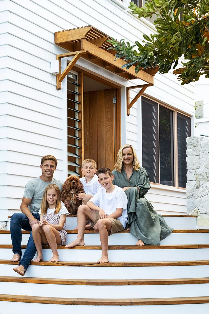 Classic weatherboard beach house renovation