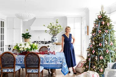 Inside Maine House Interiors designer Amy Spargo’s Christmas home