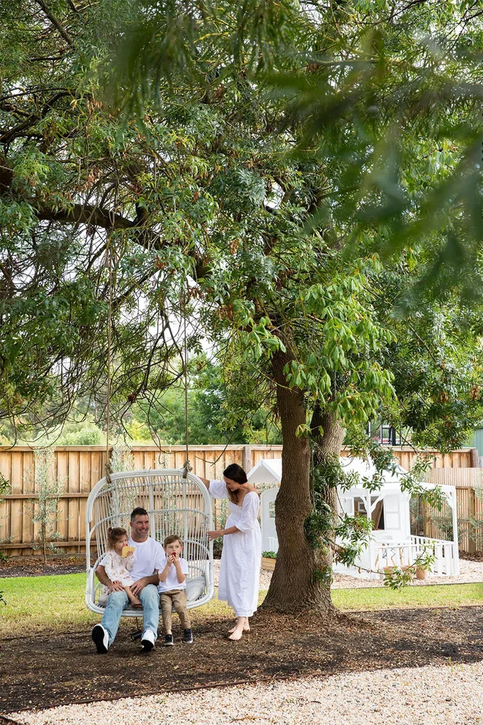 Mornington Peninsula farmhouse family backyard