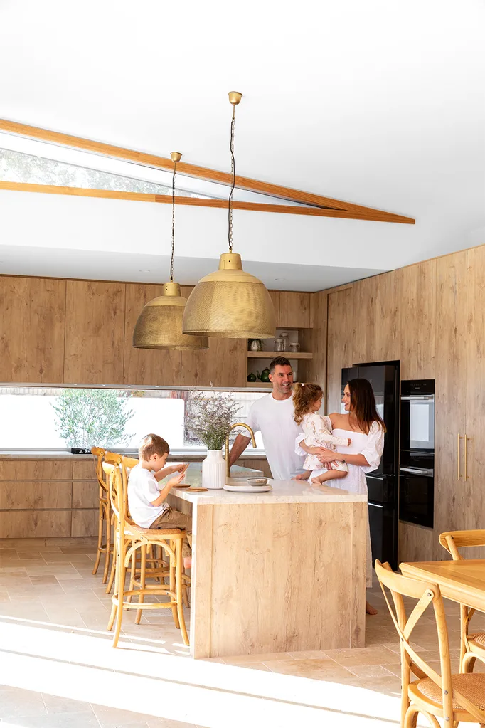 Mornington Peninsula farmhouse kitchen