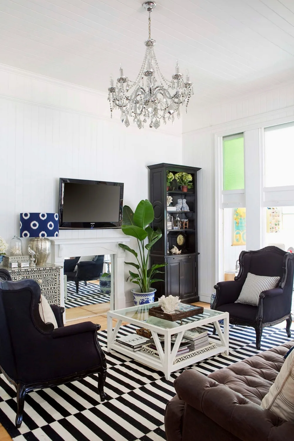 Hamptons style living room