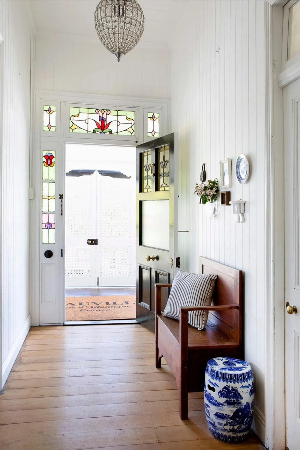 Queenslander entrance hallway