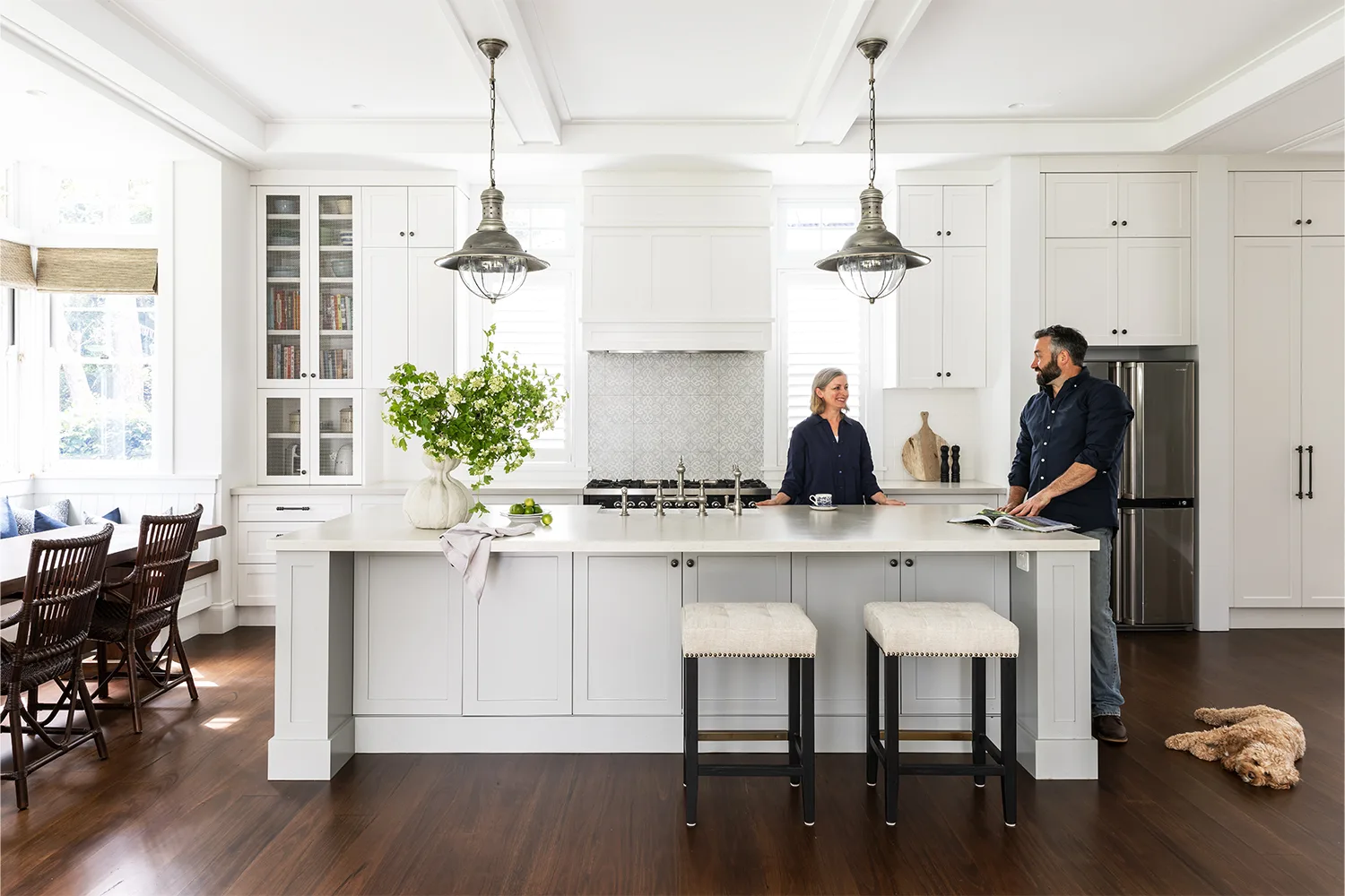 A seachange creates a Hamptons dream home from a tired weatherboard cottage