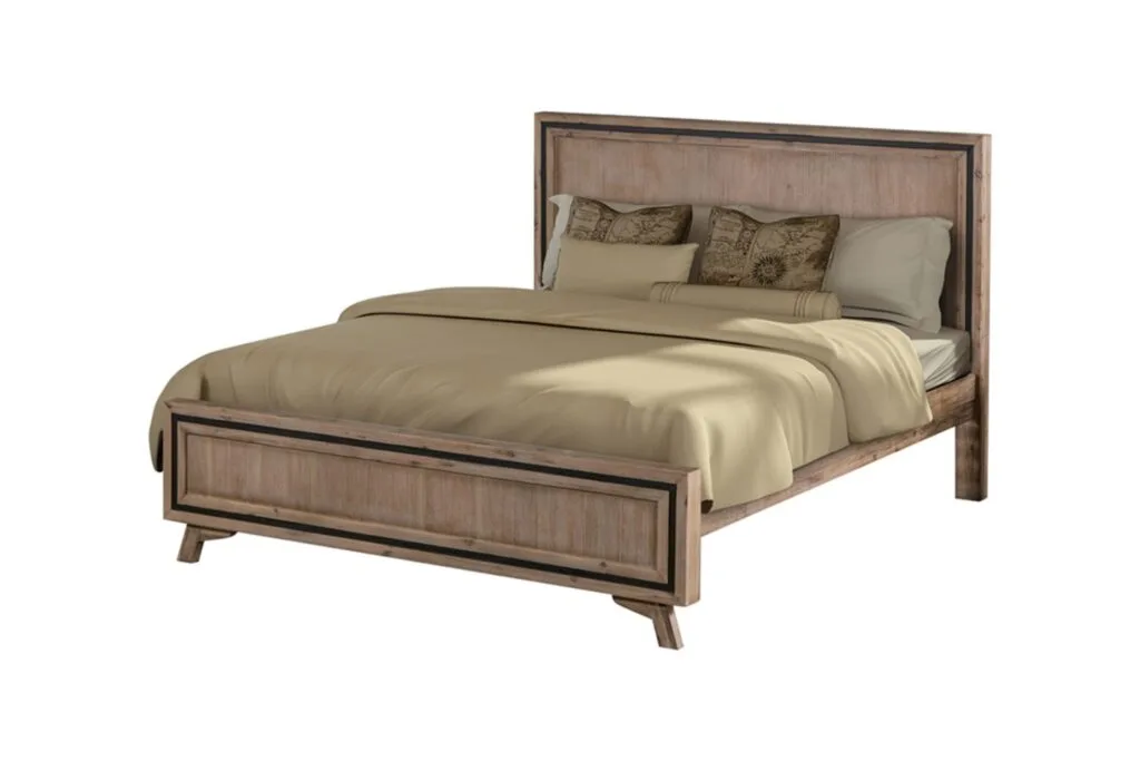 SEASHORE SILVER BRUSH ACACIA QUEEN BED FRAME